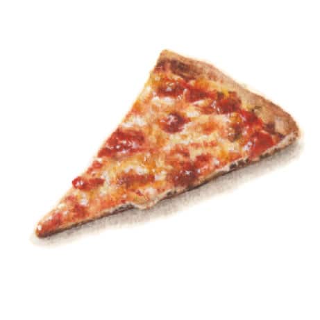 Dollar Pizza Slice