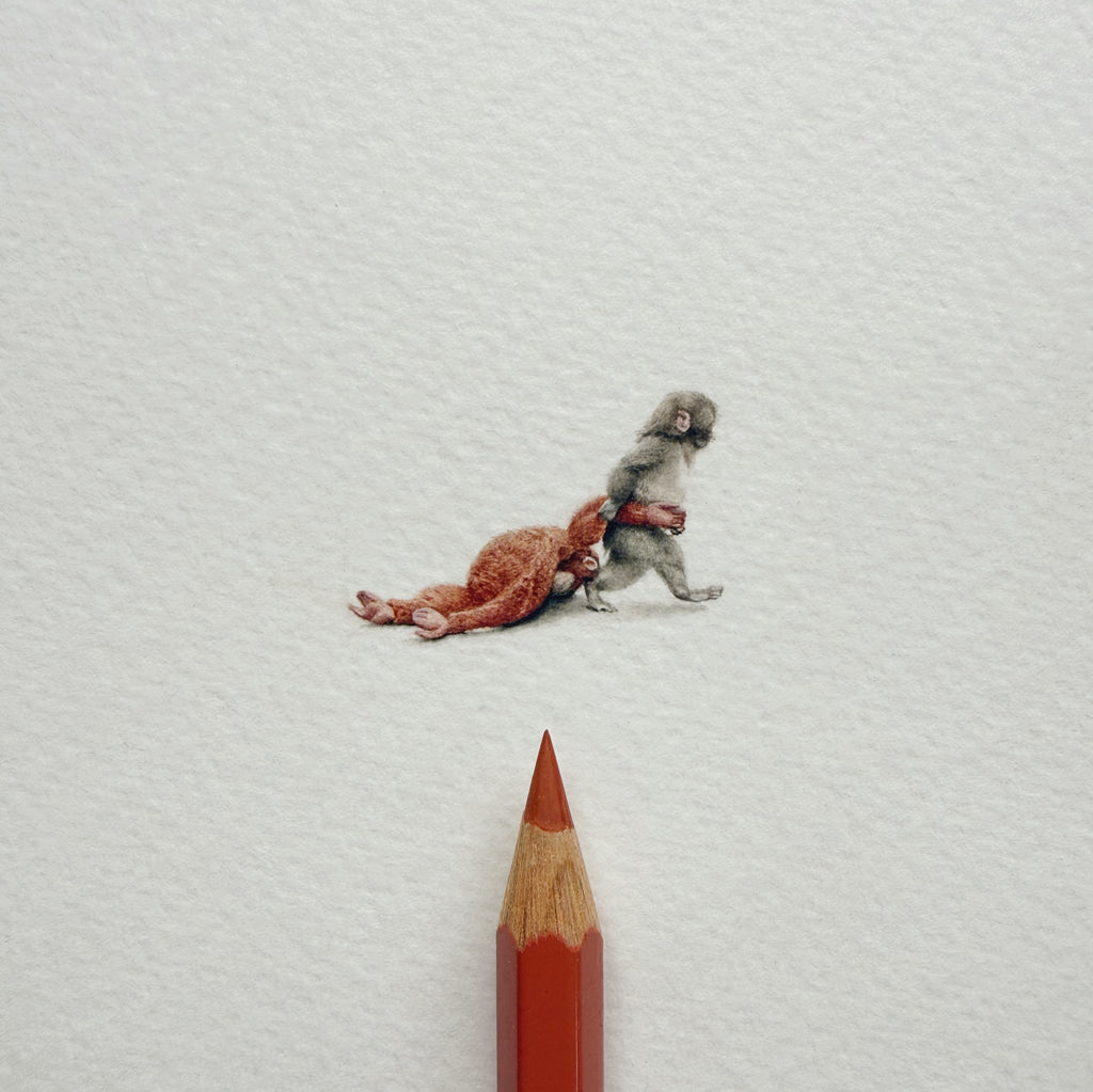 Punch the Japanese Macaque Original Auction