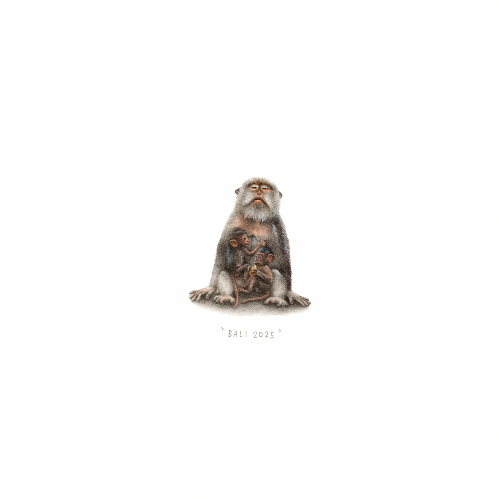 Long Tailed Macaques