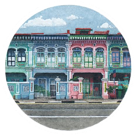 Peranakan Shophouses